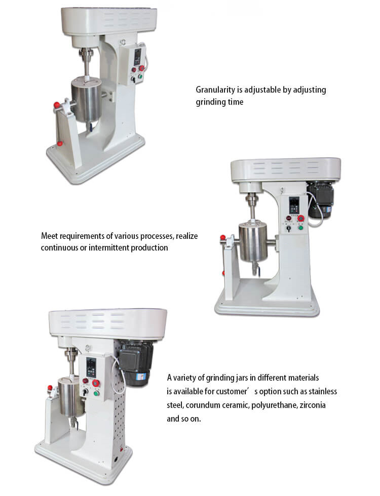 Laboratory Small Stirred Ball Mill Machine