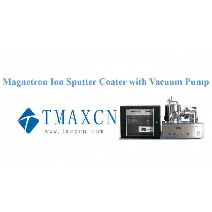 Lab Magnetron Ion Sputter Coater con pompa a vuoto