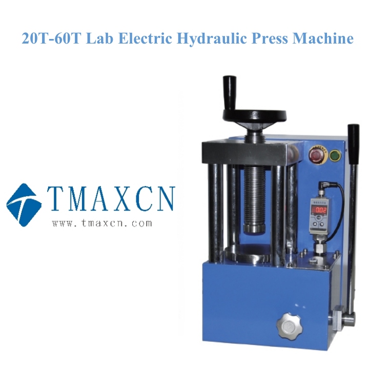 Pressa idraulica elettrica da laboratorio 20T-60T